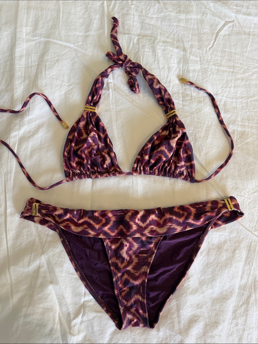 ✨ VIX PAULA HERMANNY "KARA" BIA TUBE BIKINI SET - LARGE ✨
